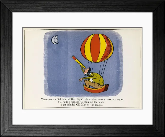 Framed Print : Lear / Nonsense / Hague Framed Print : Lear / Nonsense / Hague