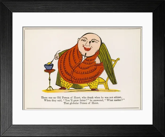 Framed Print : Lear / Nonsense / Hurst Framed Print : Lear / Nonsense / Hurst