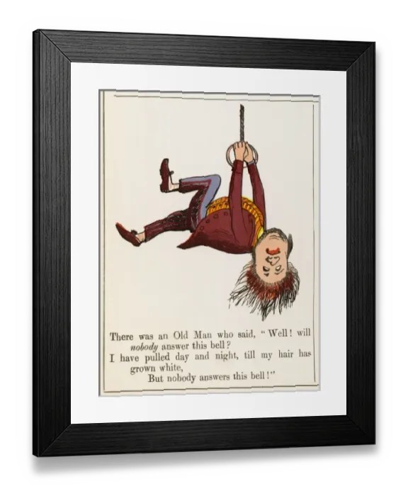 Framed Print : Lear / Nonsense / Bell Framed Print : Lear / Nonsense / Bell