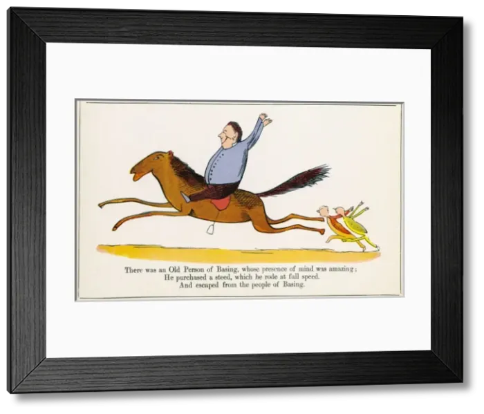 Framed Print : Lear / Nonsense / Basing Framed Print : Lear / Nonsense / Basing