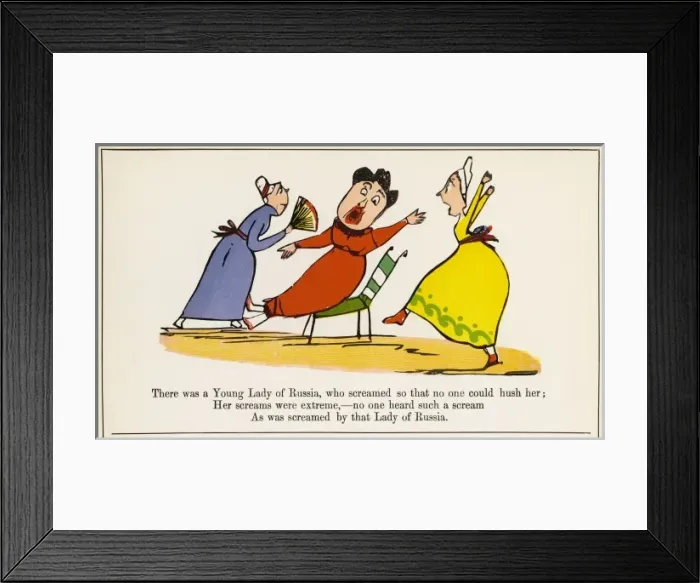 Framed Print : Lear / Nonsense / Russia Framed Print : Lear / Nonsense / Russia