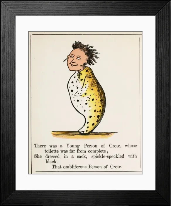 Framed Print : Lear / Nonsense / Crete Framed Print : Lear / Nonsense / Crete