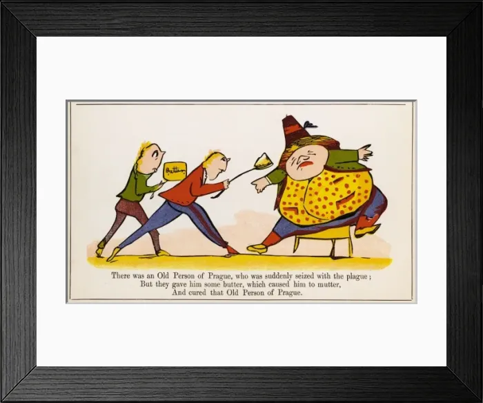 Framed Print : Lear / Nonsense / Prague Framed Print : Lear / Nonsense / Prague