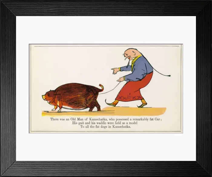 Framed Print : Lear / Nonsense / Kamschatka Framed Print : Lear / Nonsense / Kamschatka