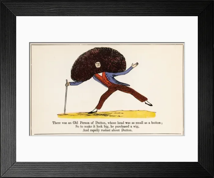 Framed Print : Lear / Nonsense / Dutton Framed Print : Lear / Nonsense / Dutton