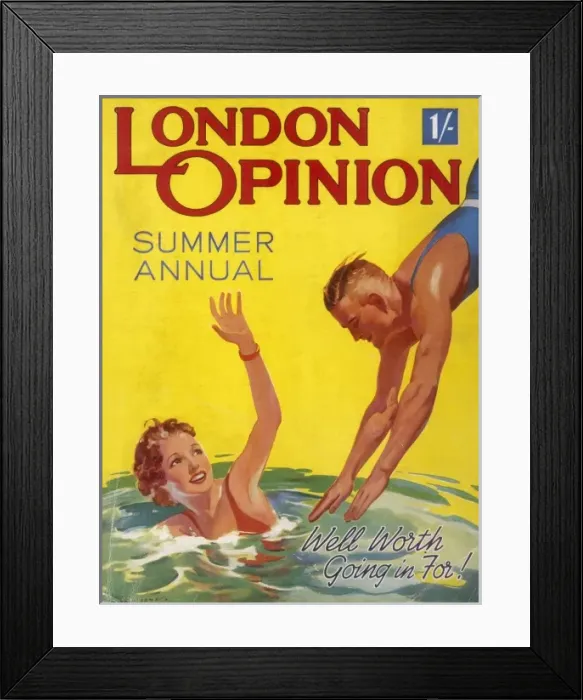 Framed Print : London Opinion 1936 Framed Print : London Opinion 1936