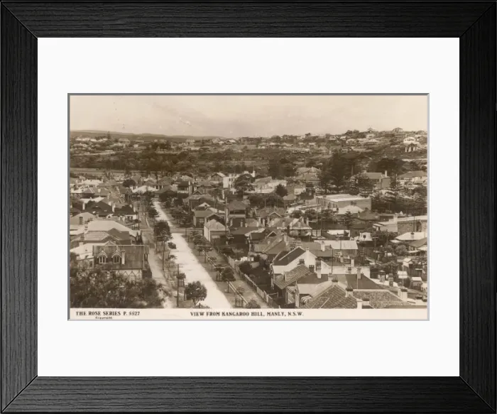 Framed Print : Manly C. 1900s Framed Print : Manly C. 1900s