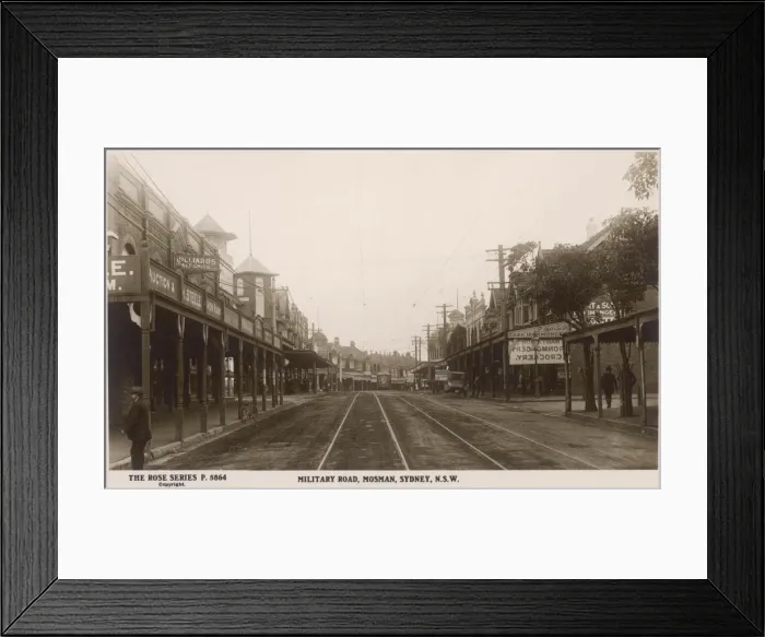Framed Print : Sydney c. 1900s