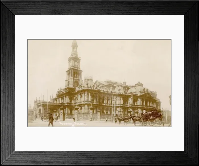 Framed Print : Sydney c. 1900s Framed Print : Sydney c. 1900s