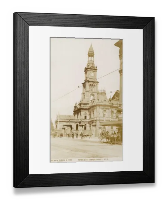Framed Print : Sydney c. 1900s Framed Print : Sydney c. 1900s