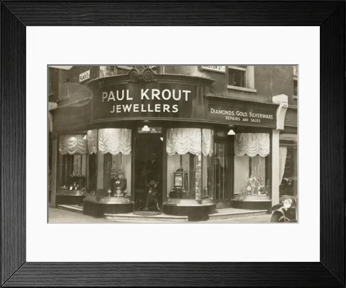 Framed Print : South African Jewellers Shop, Caxton Street, London Framed Print : South African Jewellers Shop, Caxton Street, London