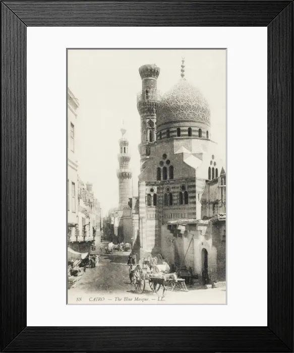 Framed Print : The Blue Mosque, Cairo, Egypt Framed Print : The Blue Mosque, Cairo, Egypt
