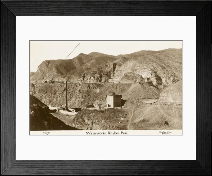 Framed Print : Khyber Pass - Afghanistan / Pakistan - Waterworks Framed Print : Khyber Pass - Afghanistan / Pakistan - Waterworks