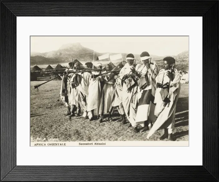 Framed Print : Ethiopian Musicians Framed Print : Ethiopian Musicians