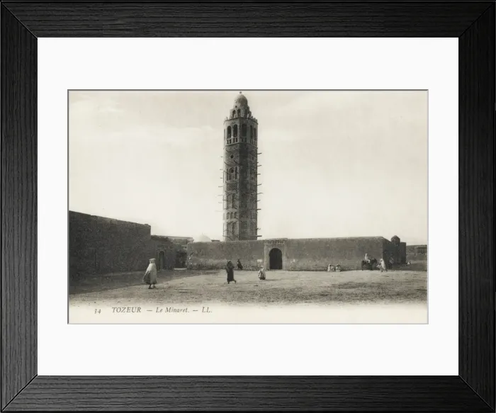 Framed Print : Tozeur - Minaret of the Mosque - Tunisia Framed Print : Tozeur - Minaret of the Mosque - Tunisia