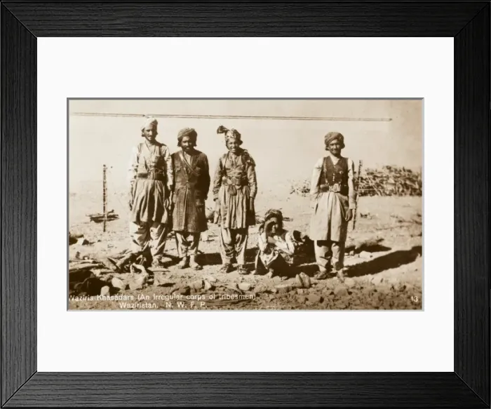 Framed Print : Irregular corps of tribesmen - Khyber Pass Framed Print : Irregular corps of tribesmen - Khyber Pass