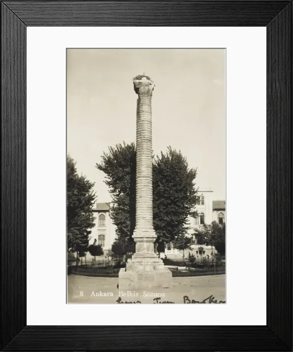 Framed Print : Ankara, Turkey - The Belkiz Sutunu Framed Print : Ankara, Turkey - The Belkiz Sutunu