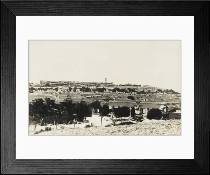Framed Print : Barracks - Malta - St Juliens Framed Print : Barracks - Malta - St Juliens