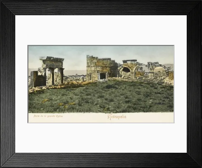 Framed Print : Pamukkale - Turkey Framed Print : Pamukkale - Turkey