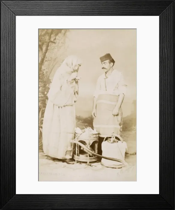 Framed Print : Turkish ice Cream seller Framed Print : Turkish ice Cream seller