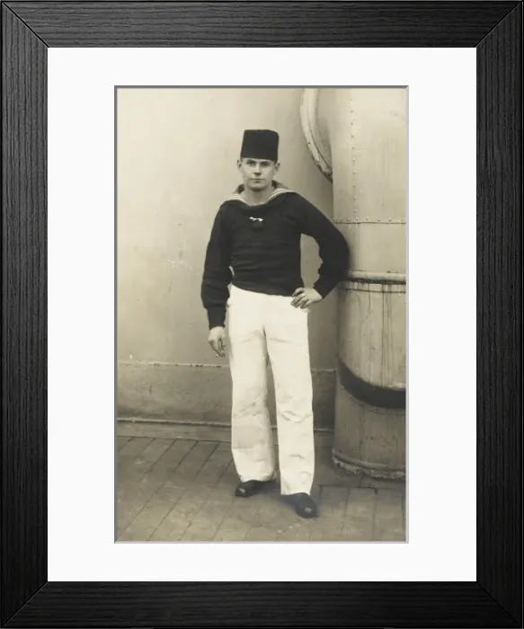 Framed Print : German Sailor - Constantinople Framed Print : German Sailor - Constantinople