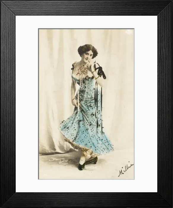 Framed Print : Glamourous yet coy young lady Framed Print : Glamourous yet coy young lady