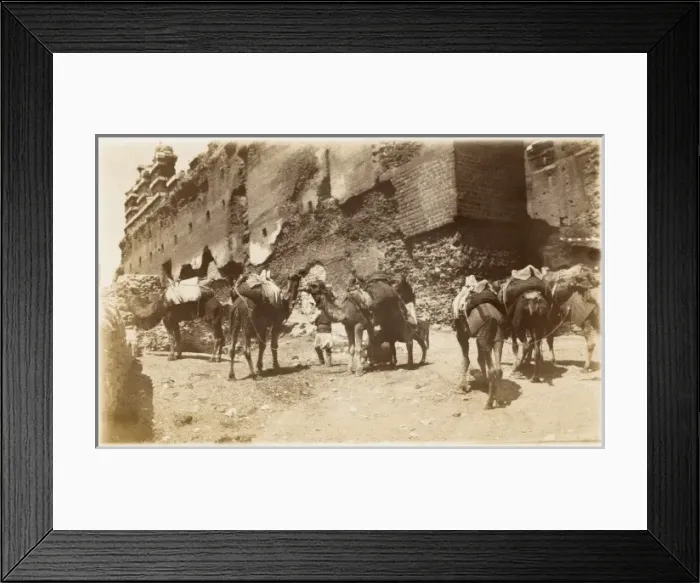 Framed Print : Site / Ruins of Pergamon - Turkey Framed Print : Site / Ruins of Pergamon - Turkey