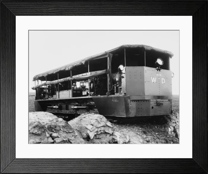 Framed Print : Experimental Diplock Pedrail Tractor Framed Print : Experimental Diplock Pedrail Tractor