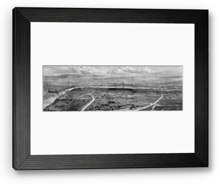 Framed Print : Panorama of London Framed Print : Panorama of London
