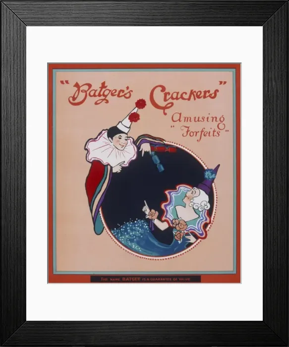 Framed Print : Batgers Crackers Amusing Forfeits Framed Print : Batgers Crackers Amusing Forfeits