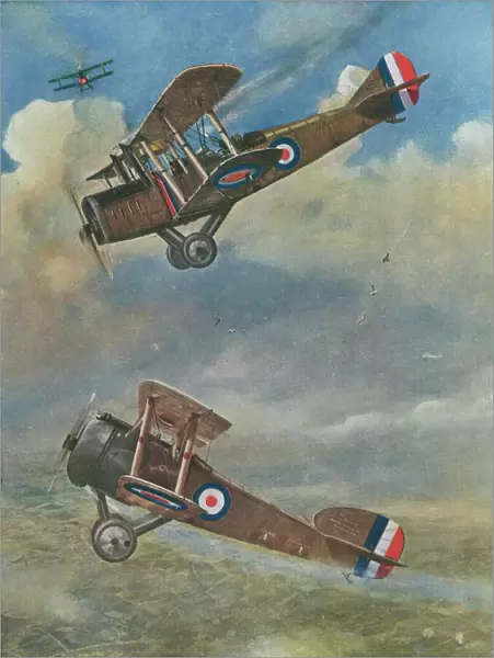 First world war air battle, by G. H. Davis
