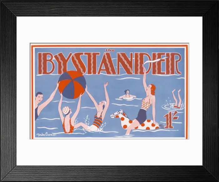 Framed Print : Front cover from the Bystander Framed Print : Front cover from the Bystander