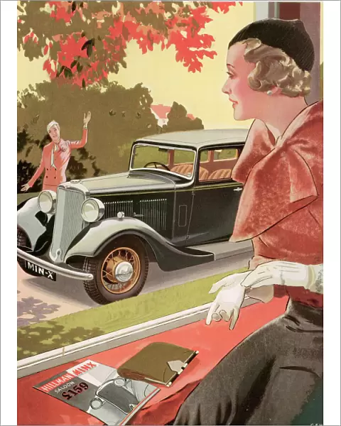 Hillman Minx car advertisement