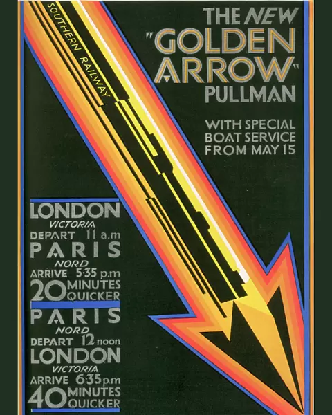 Golden Arrow Pullman advertisement