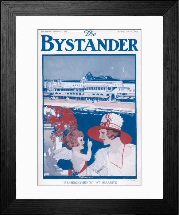 Framed Print : Renseignements at Biarritz Framed Print : Renseignements at Biarritz
