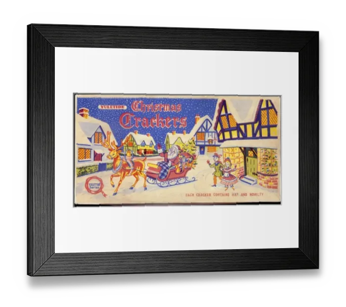 Framed Print : Yuletide Christmas Crackers Framed Print : Yuletide Christmas Crackers