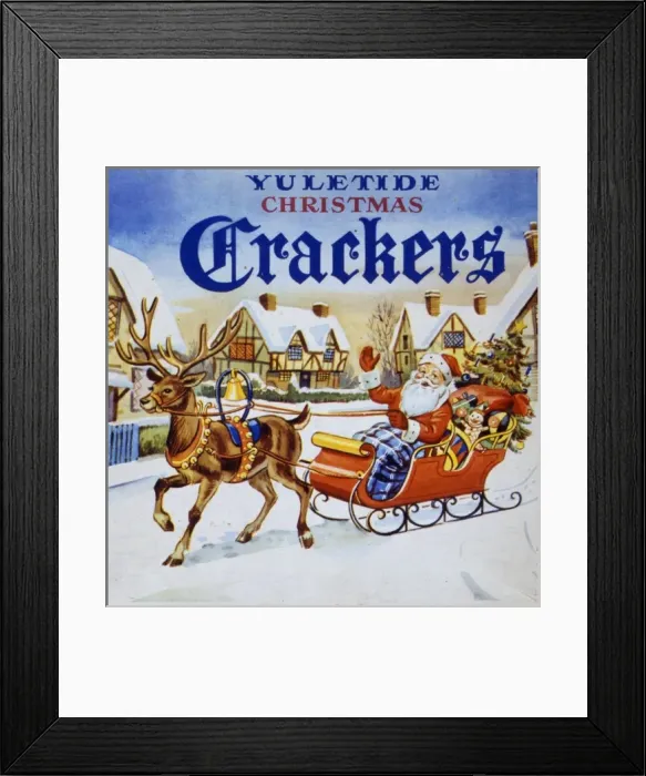 Framed Print : Yuletide Christmas Crackers Framed Print : Yuletide Christmas Crackers