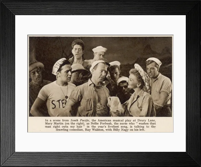 Framed Print : South Pacific at Drury Lane Framed Print : South Pacific at Drury Lane