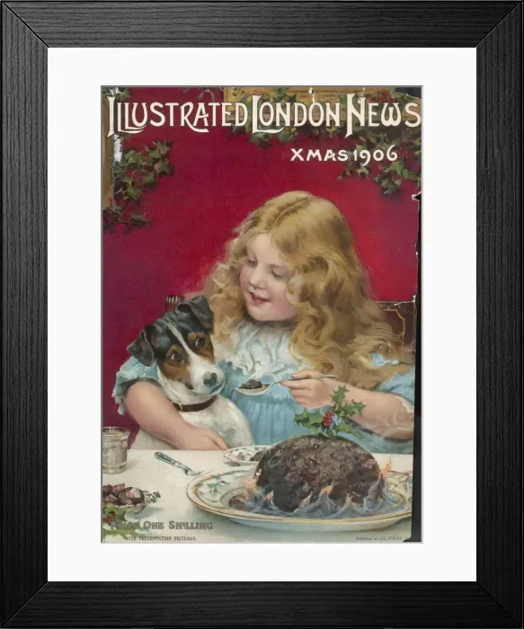 Framed Print : The Illustrated London News Christmas Number 1906 Framed Print : The Illustrated London News Christmas Number 1906