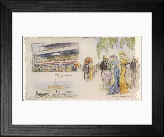 Framed Print : Royal Ascot