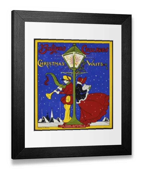 Framed Print : Batgers Crackers Christmas Waits Framed Print : Batgers Crackers Christmas Waits