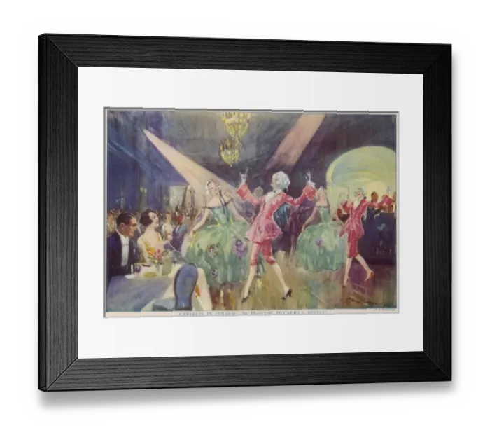 Framed Print : The Piccadilly Revels Framed Print : The Piccadilly Revels
