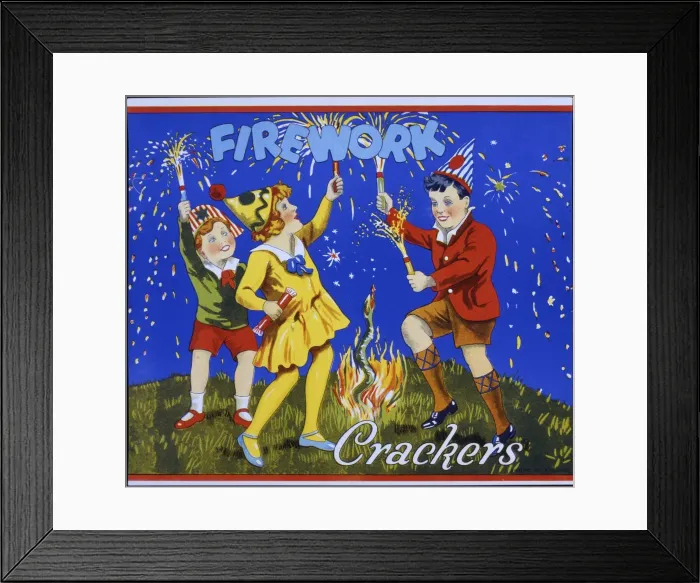Framed Print : Firework crackers Framed Print : Firework crackers