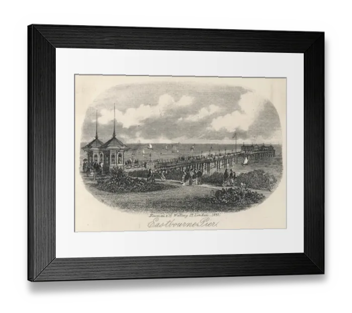 Framed Print : Eastbourne Pier Framed Print : Eastbourne Pier