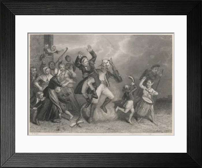Framed Print : Burns / Deils Awa Framed Print : Burns / Deils Awa