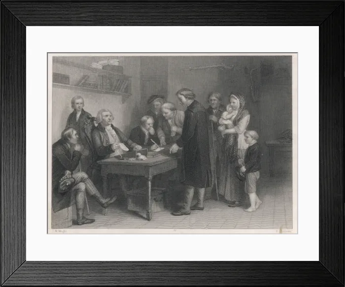 Framed Print : Burns / The Twa Dogs Framed Print : Burns / The Twa Dogs