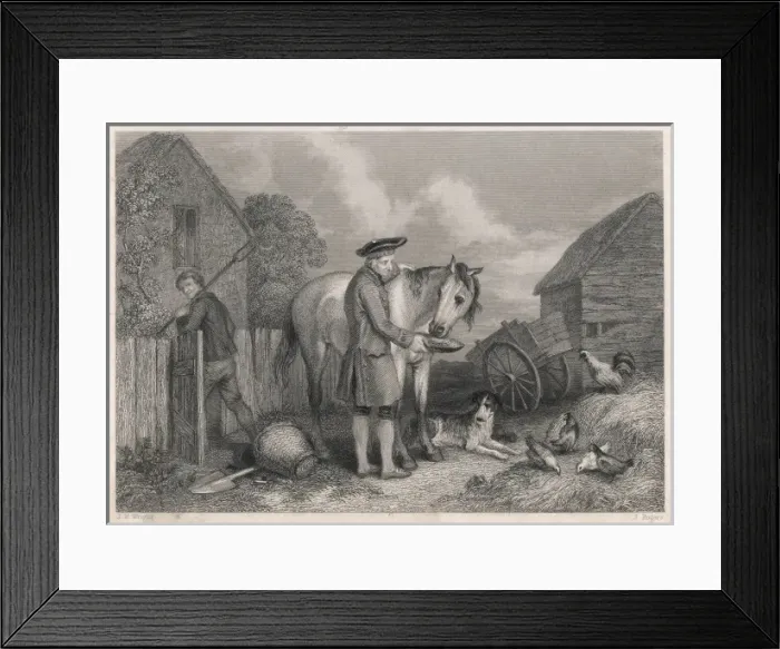 Framed Print : Burns / Farmers Address Framed Print : Burns / Farmers Address