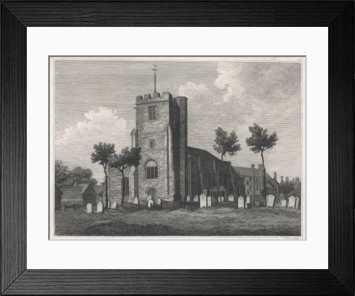 Framed Print : Edmonton Church Framed Print : Edmonton Church