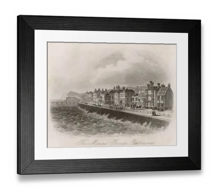 Framed Print : Eastbourne Parade Framed Print : Eastbourne Parade