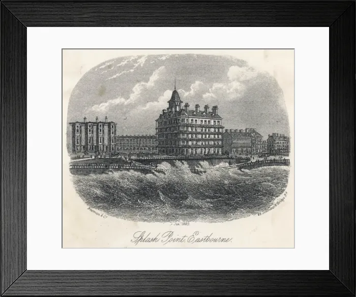 Framed Print : Eastbourne Splash Framed Print : Eastbourne Splash
